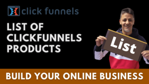 List of Clickfunnels Products