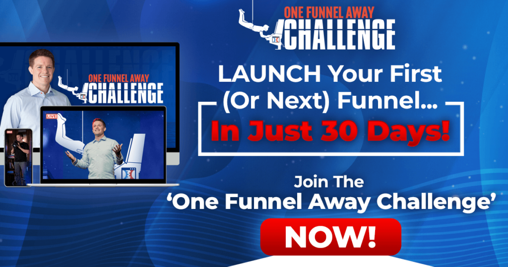 One Funnel Away Challenge