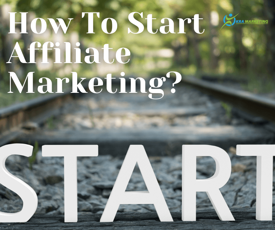Starting affiliate marketing