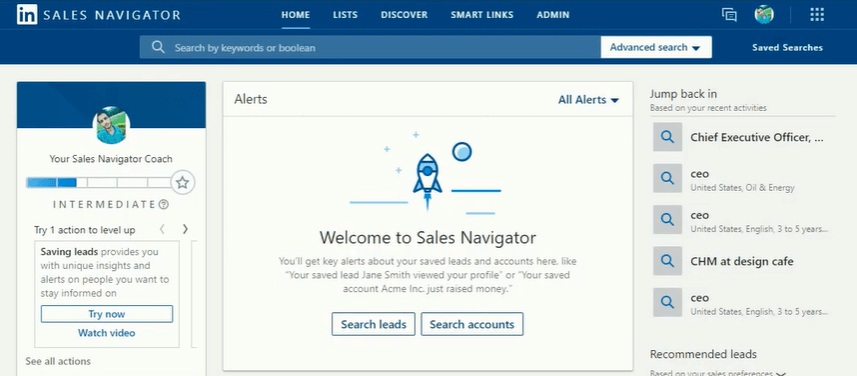 LinkedIn Sales Navigator to boost my pipeline