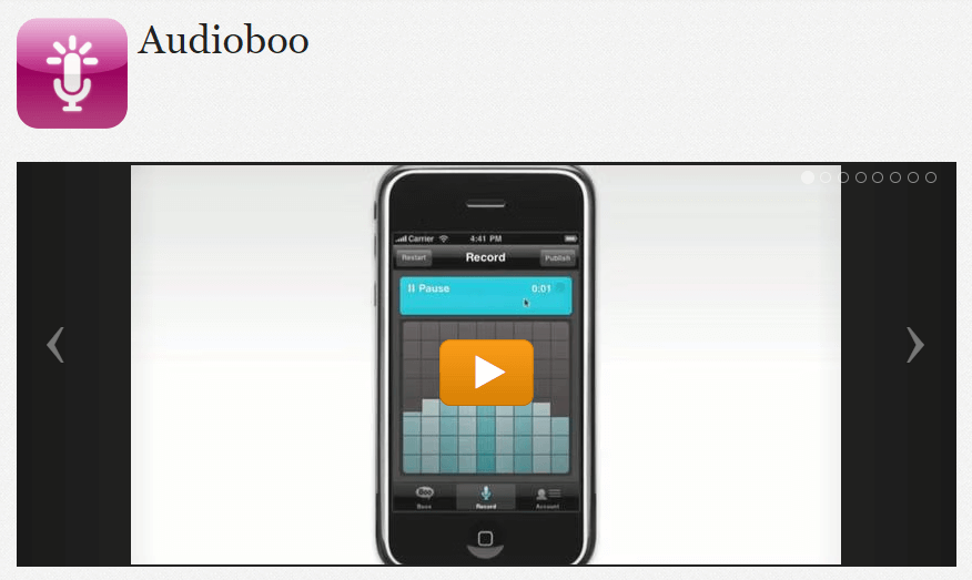 AudioBoo