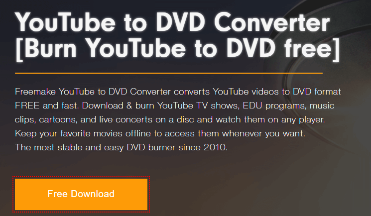 YouTube MP3 DVD Burner