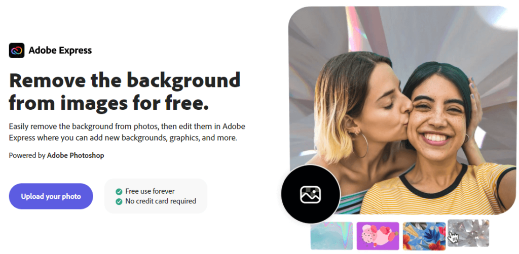 Adobe background remover